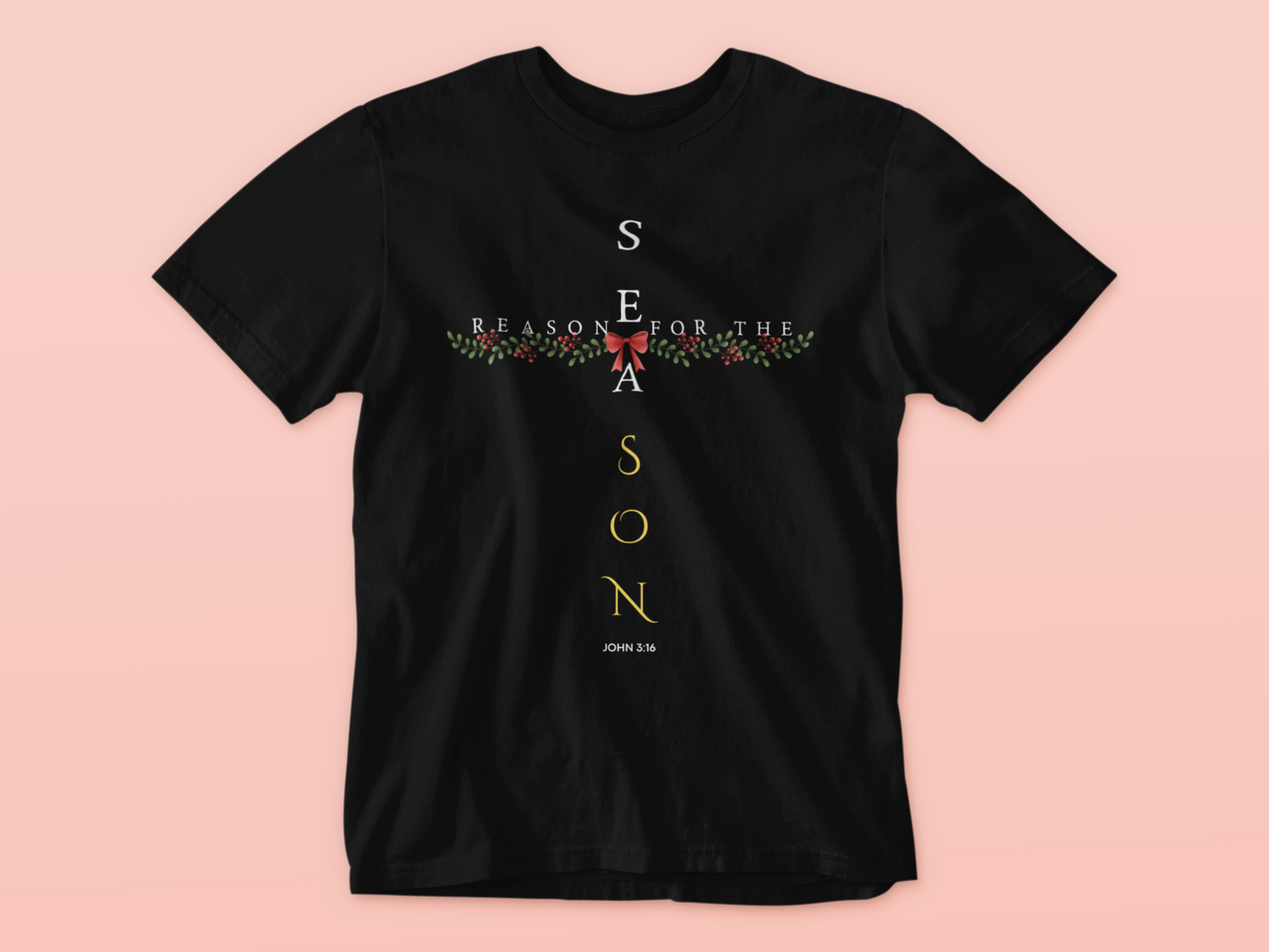 Reason For The Season Religious Christmas Tee