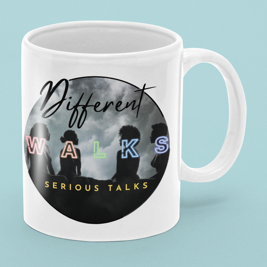 Different Walks Serious Talks (DWST Podcast) Mug
