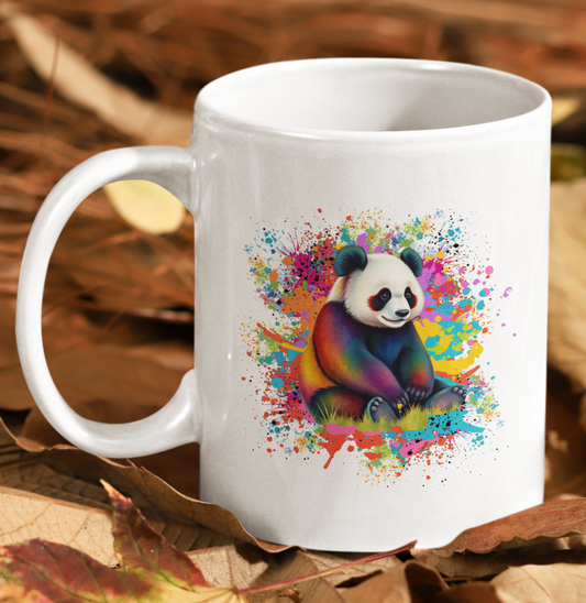 Panda Art Splash Mug