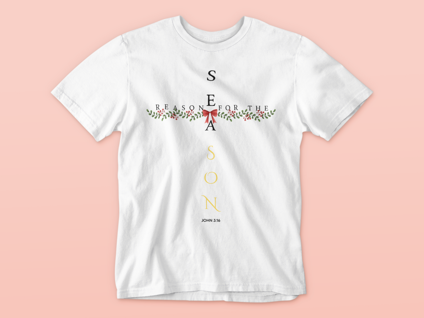 Reason For The Season Religious Christmas Tee
