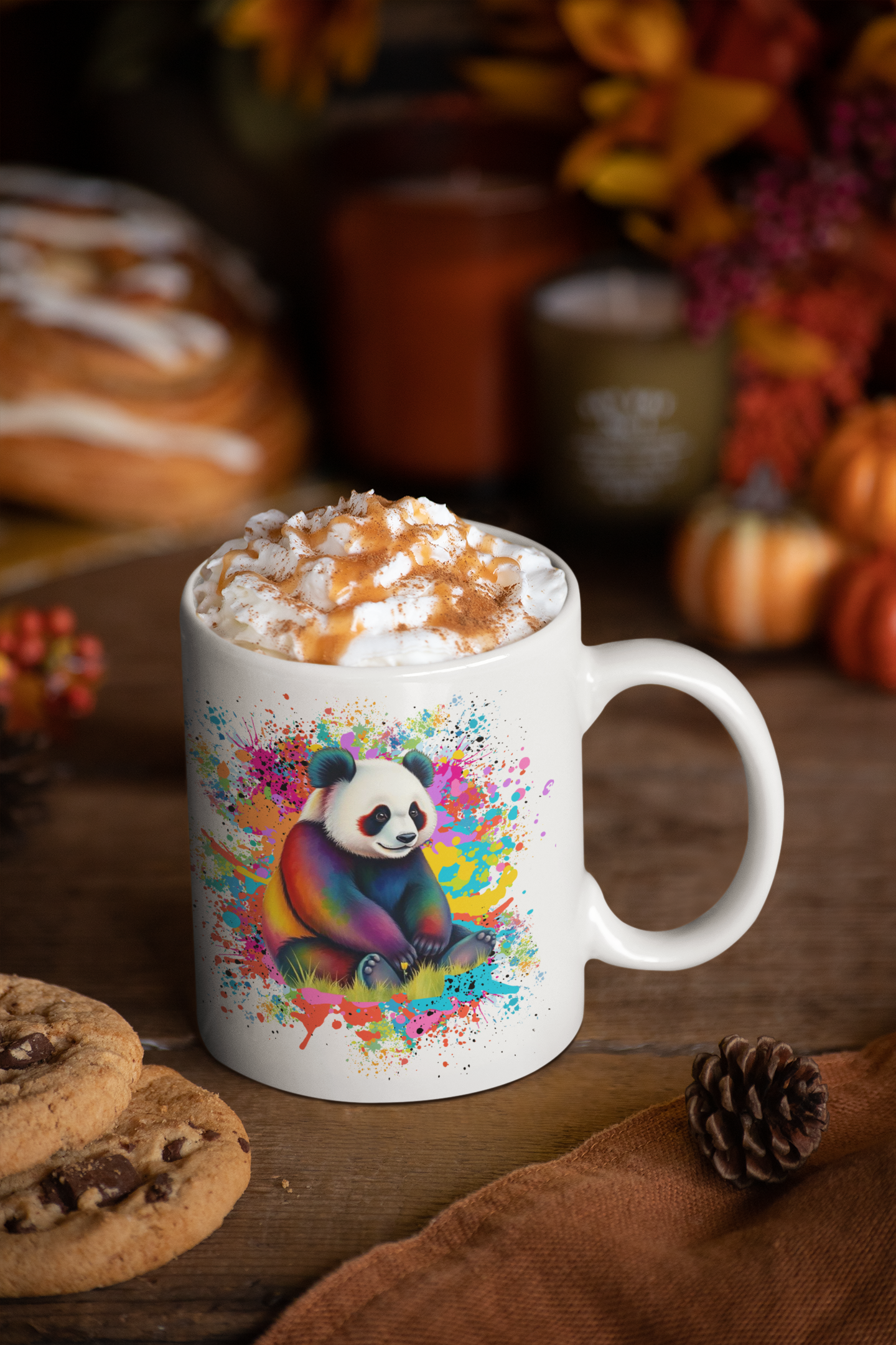 Panda Art Splash Mug