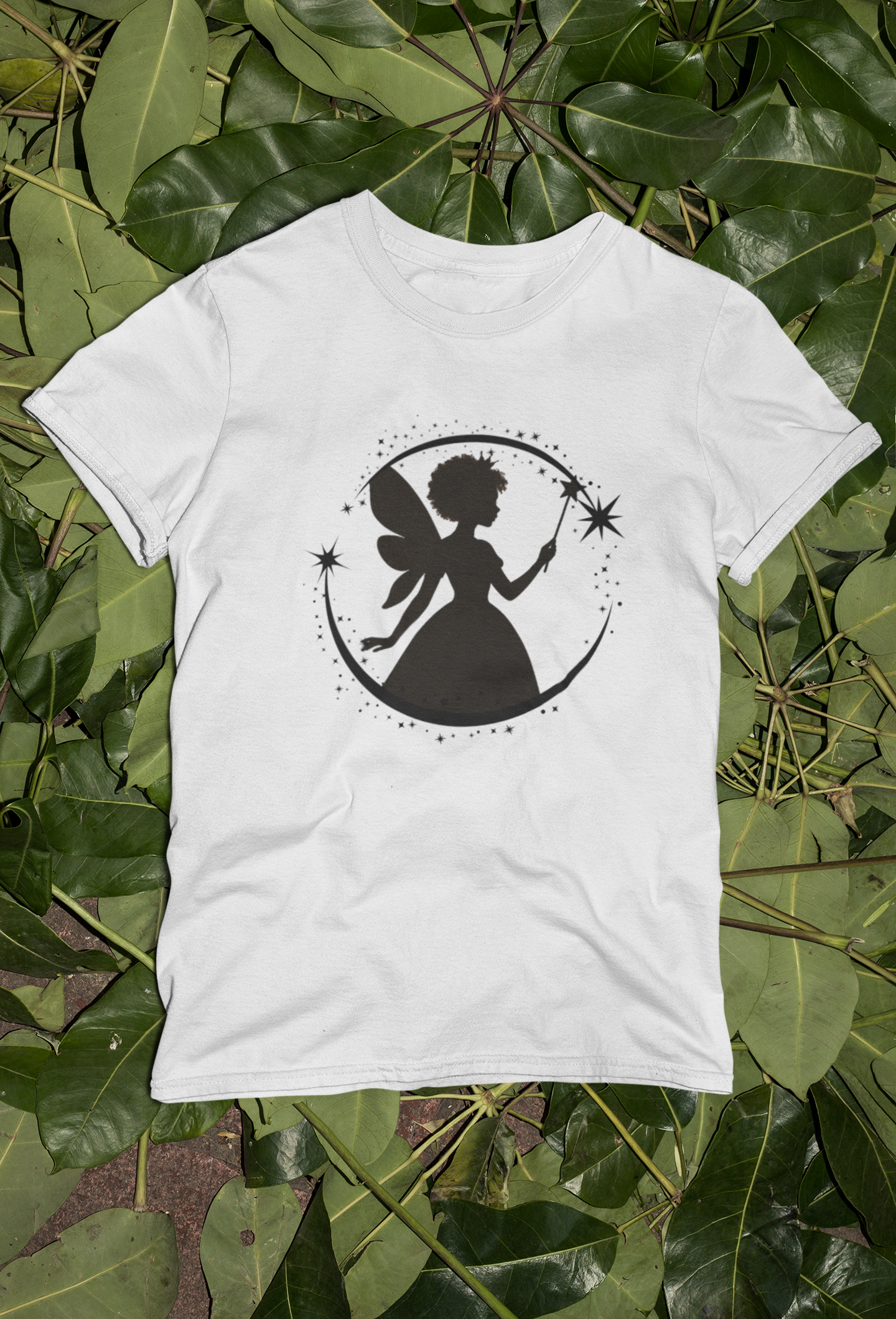 Magical Black Fairy Graphic Tee