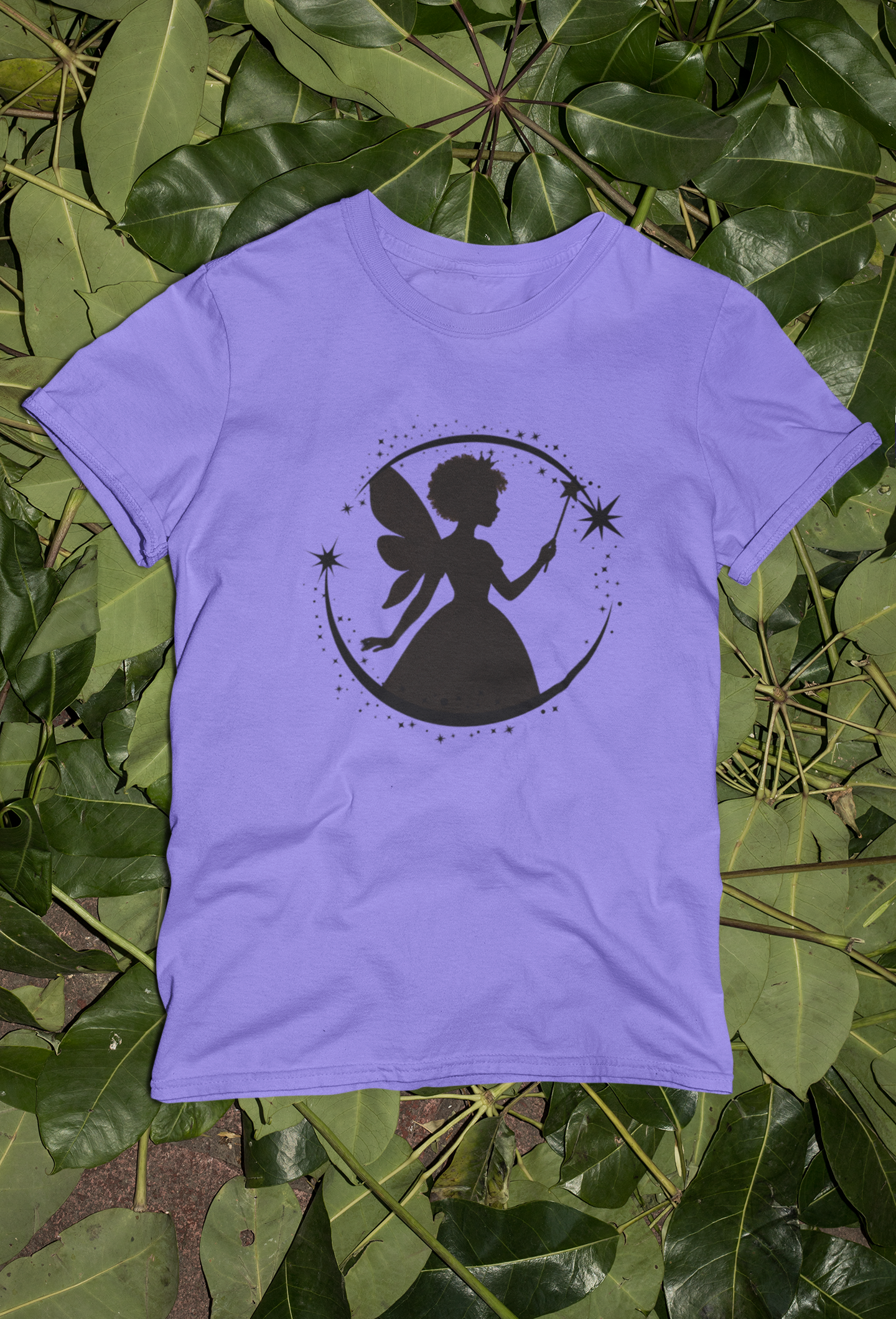 Magical Black Fairy Graphic Tee