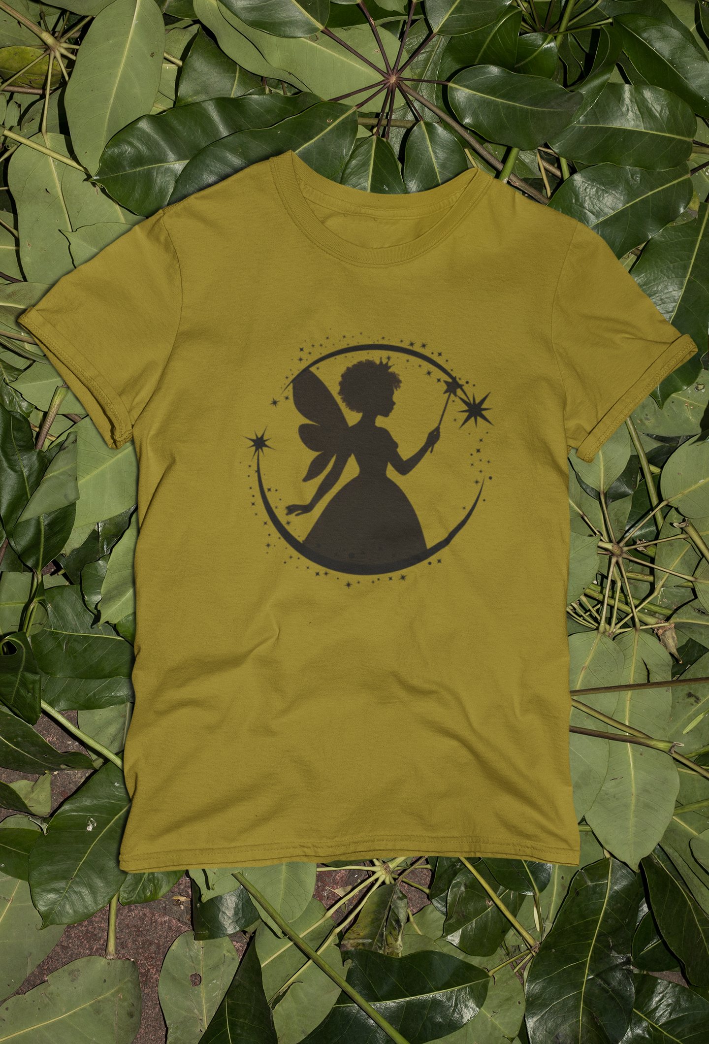 Magical Black Fairy Graphic Tee